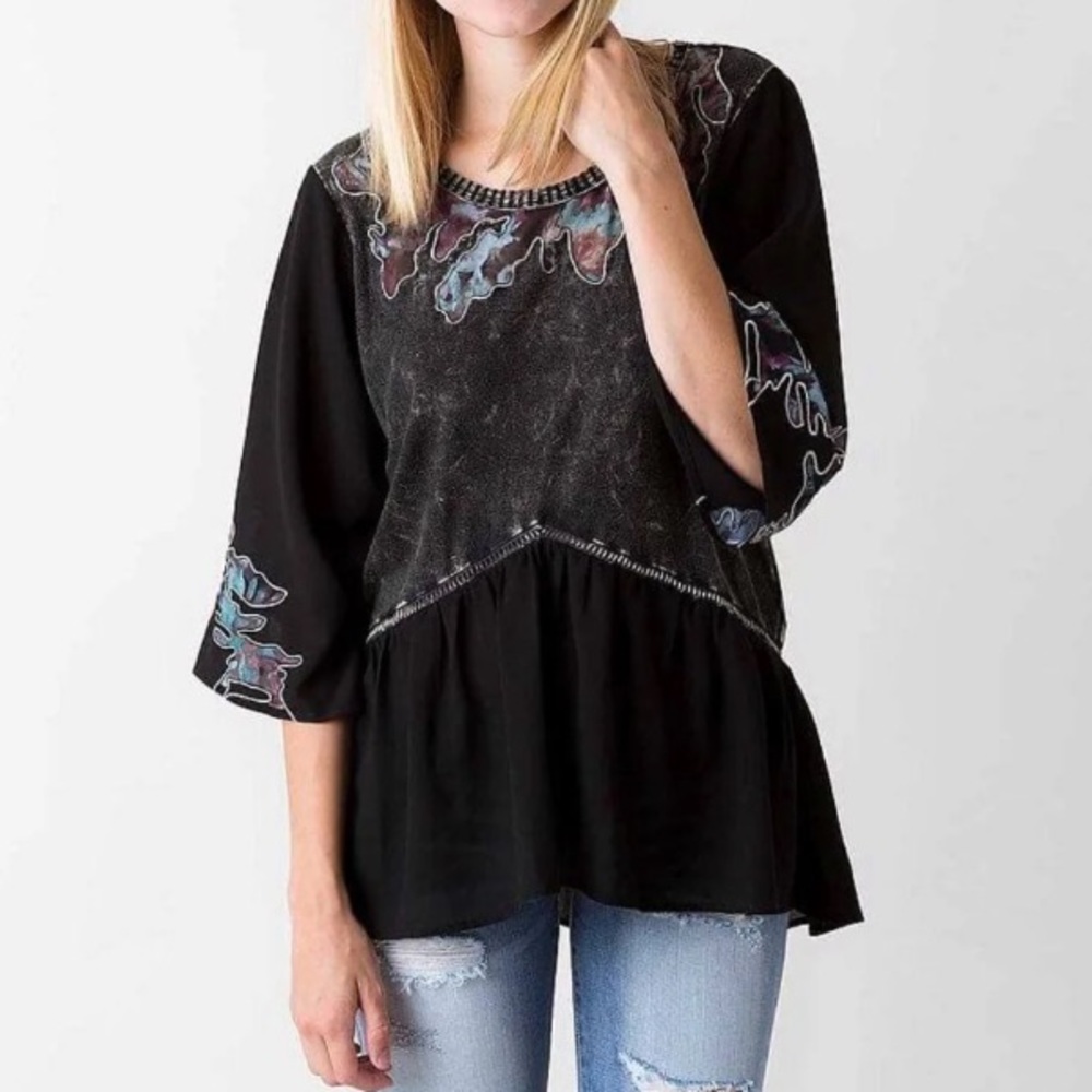 Gimmicks High Low Chiffon Top